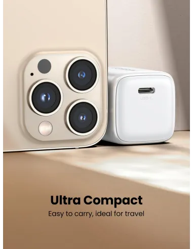 Cargador Mini Gan 30W Ugreen Nexode Blanco