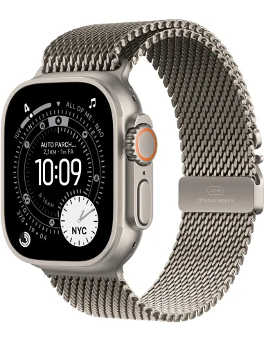Apple Watch Ultra 3 GPS+Cellular 49mm MF0E4QL/A Titanio Natural Pulsera Milanese Loop Titanio Natural Grande