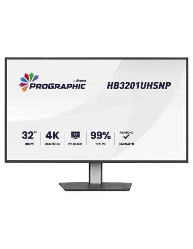 Iiyama HB3201UHSNP-B1 31.5 IPS 4K 60Hz DisplayHDR 400 HDMI-DisplayPort-USB-C