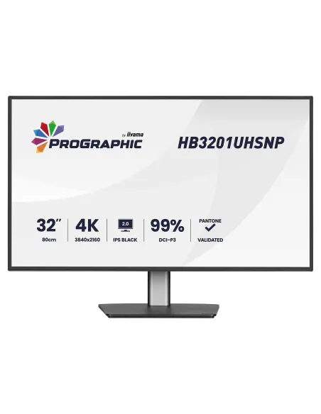 Iiyama HB3201UHSNP-B1 31.5 IPS 4K 60Hz DisplayHDR 400 HDMI-DisplayPort-USB-C