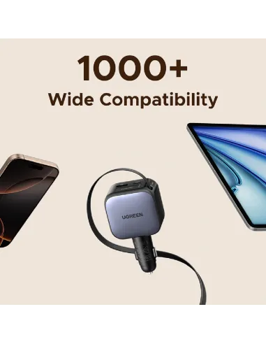 Cargador de Coche UGREEN EC602 de 60W