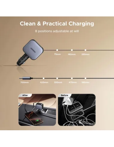 Cargador de Coche UGREEN EC602 de 60W