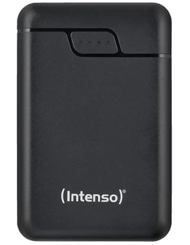 Intenso PowerBank B10000 con 10000 mAh de Capacidad y Carga simultánea de 3 Dispositivos Negro
