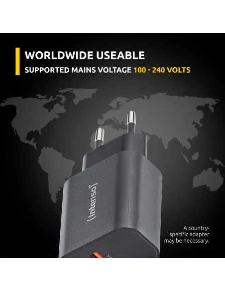 Cargador de Pared W30AC Intenso 7803010