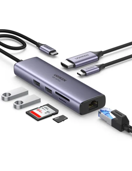 Dock USB-C Ugreen 60515 con HDMI 4K