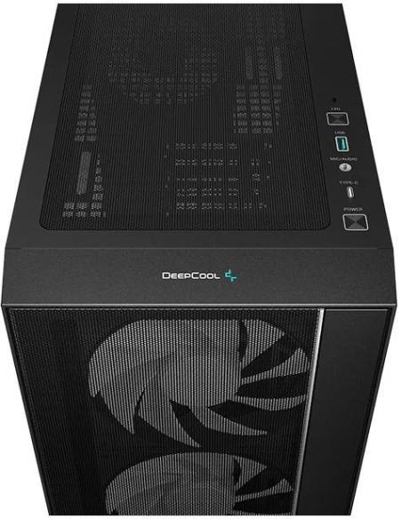 DeepCool MATREXX 55 MESH V4 C Cristal Templado USB 3.2 Negra