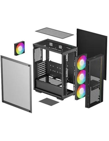 DeepCool MATREXX 55 MESH V4 C Cristal Templado USB 3.2 Negra