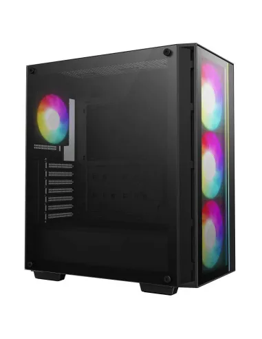 Deepcool Matrexx 55 V4 C Mesh Cristal Templado Negro