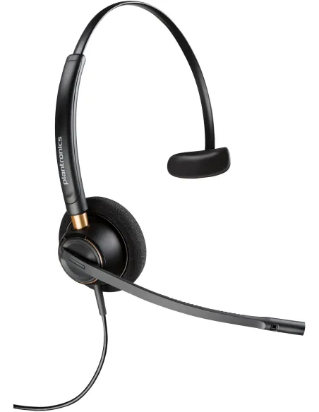 HP Poly EncorePro 510 con Auriculares Monoaurales TAA Quick Disconnect