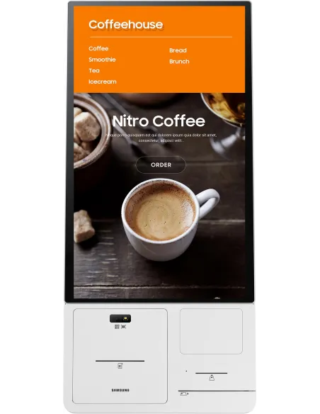 Samsung KM24C-P Pantalla Táctil 24" Transferencia térmica VESA Ethernet auto-corte