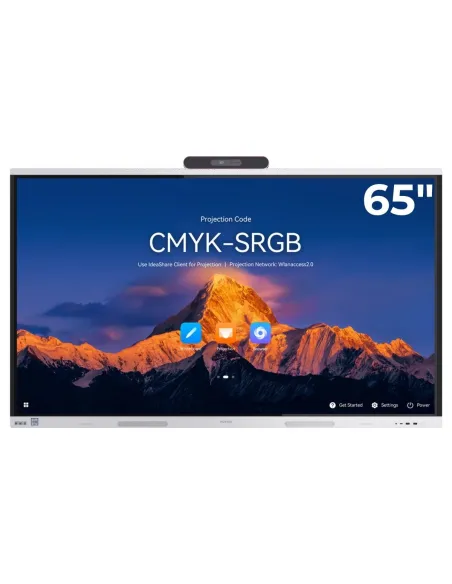 Huawei IdeaHub S3 65" Monitor de Videoconferencia Intelligent Collaboration Device blanco jade