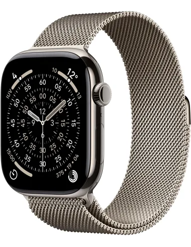 Apple Watch Series 11 GPS + Cellular 46 mm MFD04QL/A Caja Titanio Natural con correa Milanese Loop (Talla M/L)