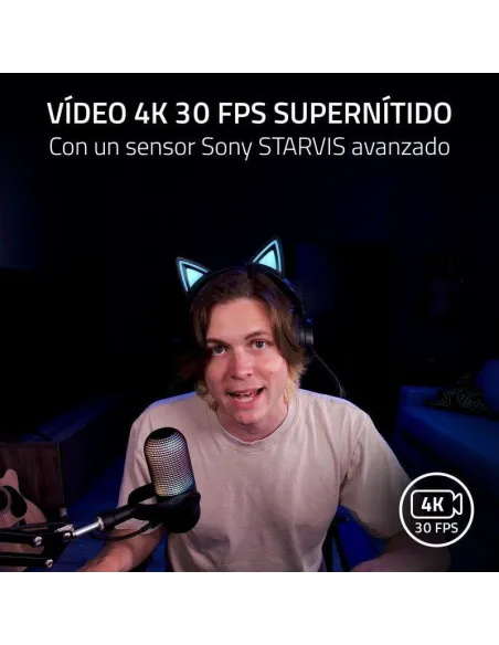 Cámara web Razer Kiyo V2 4K 30 FPS USB-C