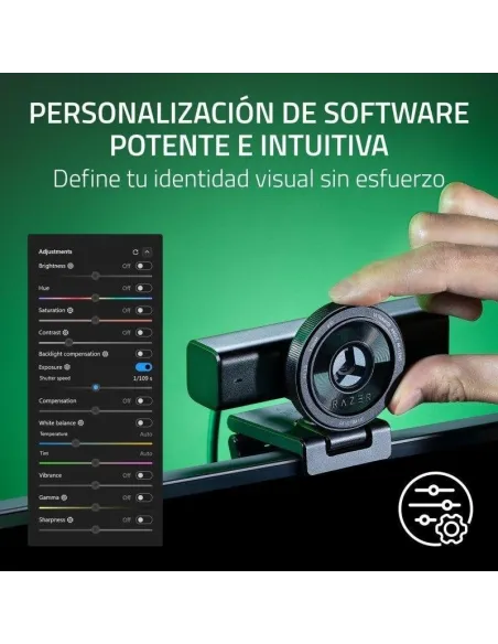 Cámara web Razer Kiyo V2 4K 30 FPS USB-C