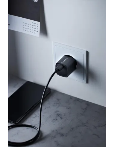 Cargador de Pared GaN W30C USB-C Negro Intenso 7803060