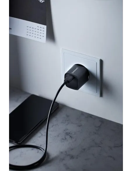 Cargador de Pared GaN W30C USB-C Negro Intenso 7803060