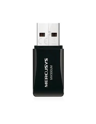 Mercusys MW300UM Mini Adaptador USB Inalámbrico N300