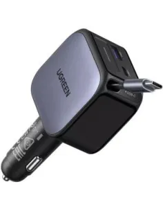 UGREEN Nexode EC603 Cargador de coche 90W con cable USB-C retráctil-1402176