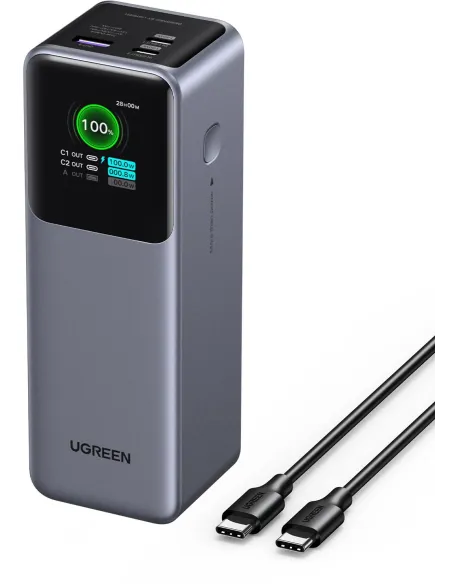 UGREEN Nexode Power Bank 25000mAh 200W (35525B) Gris