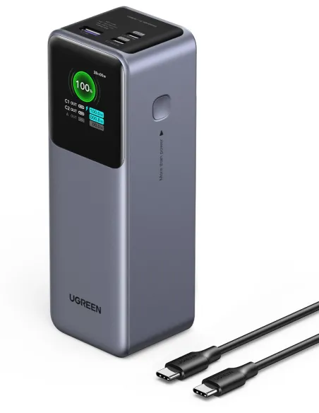 Batería externa UGREEN Nexode Power Bank 25000mAh 200W