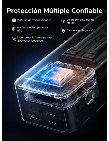 Batería externa UGREEN Nexode Power Bank 25000mAh 200W