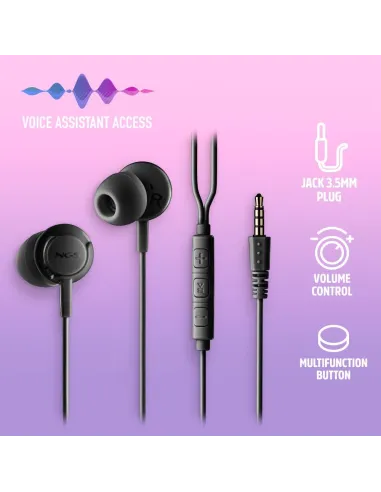 Auriculares NGS CROSS DRIFT BLACK
