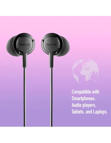 Auriculares NGS CROSS DRIFT BLACK