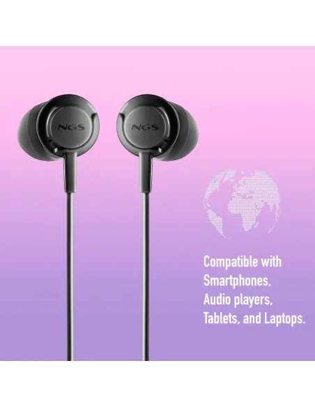 Auriculares NGS CROSS DRIFT BLACK