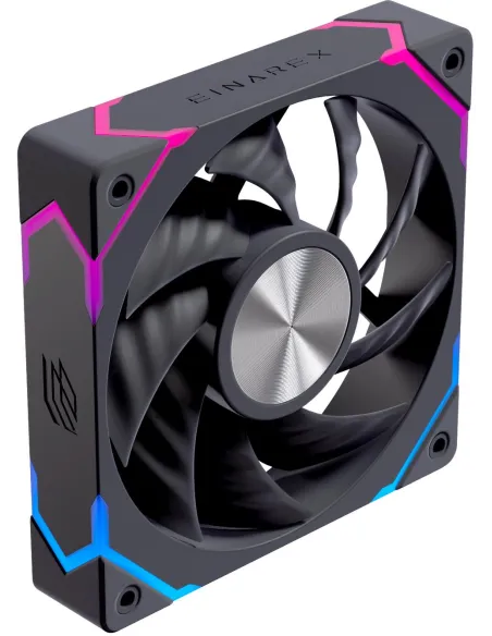 Einarex EX12C PWM A-RGB Black | ventilador 120 mm PWM A-RGB