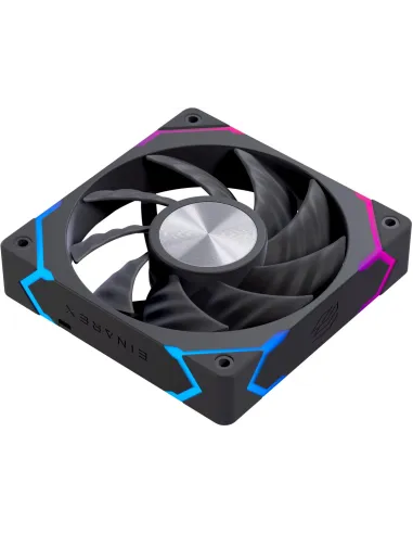 Einarex EX12C PWM A-RGB Black | ventilador 120 mm PWM A-RGB