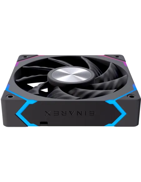 Einarex EX12C PWM A-RGB Black | ventilador 120 mm PWM A-RGB