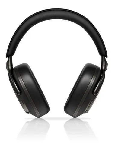 Bowers & Wilkins Px8 S2 Onyx Black Auriculares Circumaurales Inalámbricos con Cancelación de Ruido, Bluetooth, y Carga Rápida