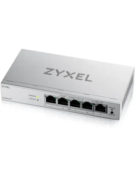 Zyxel GS1200-5HP v3 Switch Gestionado L2 5x Puertos , 4x Puertos PoE+