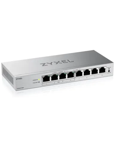 ZyXEL GS1200-8HPv3 Switch 8x Puertos Gigabit , 4x Puertos PoE 68W