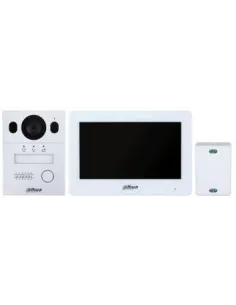 Dahua DHI-KTX01(F) Estación de Videoportero Híbrido de 2 hilos Apta para Exterior-1404944