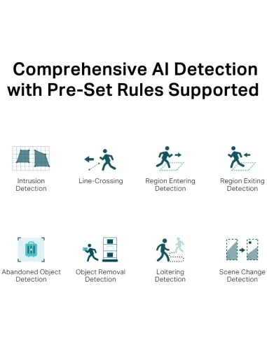 TP-Link VIGI C450 Cámara de Videovigilancia de Interior Tipo Turret 4mm 5MP Blanca