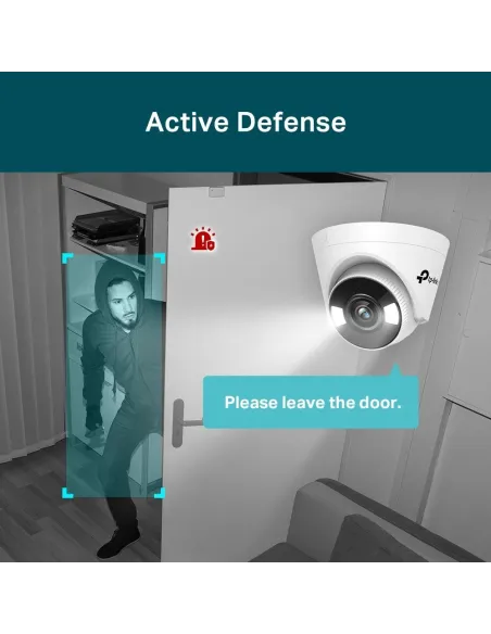 TP-Link VIGI C450 Cámara de Videovigilancia de Interior Tipo Turret 4mm 5MP Blanca