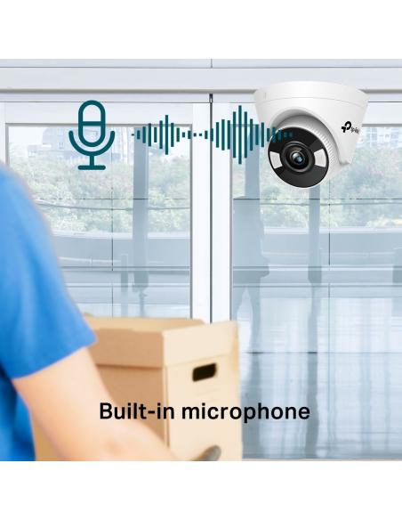 TP-Link VIGI C430 Full-Color Cámara de Videovigilancia de Exterior Tipo Turret 2.8mm 3MP Blanca