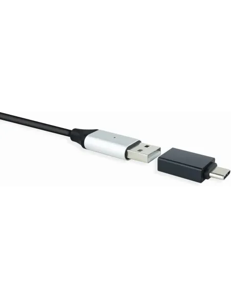 Nanocable Adaptador USB-A 3.1 a USB-C Macho-Hembra Negro
