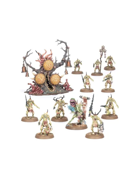 Regimiento de renombre Las Pústulas Regiment of Renown The Pustules Maggotkin of Nurgle Age of Sigmar