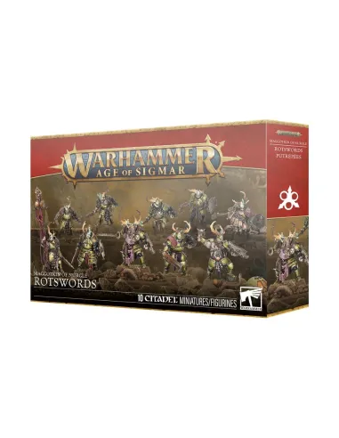 Espadas Pútridas Rotswords Maggotkin of Nurgle Age of Sigmar