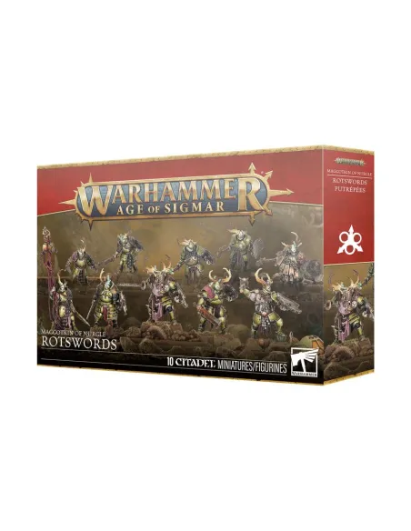 Espadas Pútridas Rotswords Maggotkin of Nurgle Age of Sigmar