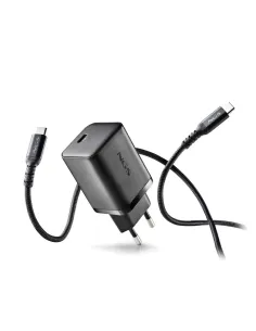 NGS BUD65W-C Cargador USB-C 65W con Cable USB-C Negro-ADAP64460