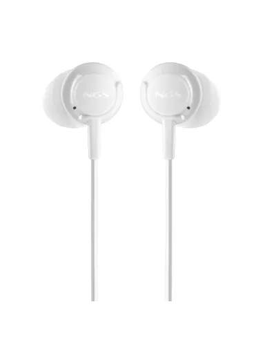 Auriculares USB-C NGS Cross Step White con micrófono