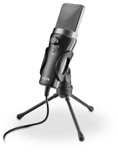 NGS MS120USB NGS-HEADSET-0256 Micrófono USB con soporte de Trípode-MULT64457
