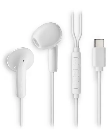 NGS Cross Glide White Auriculares in-ear con micrófono