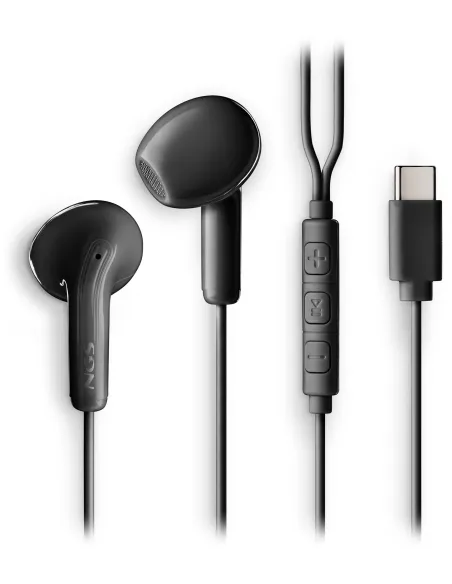 Auriculares intraaurales NGS Cross Glide Black  in-ear
