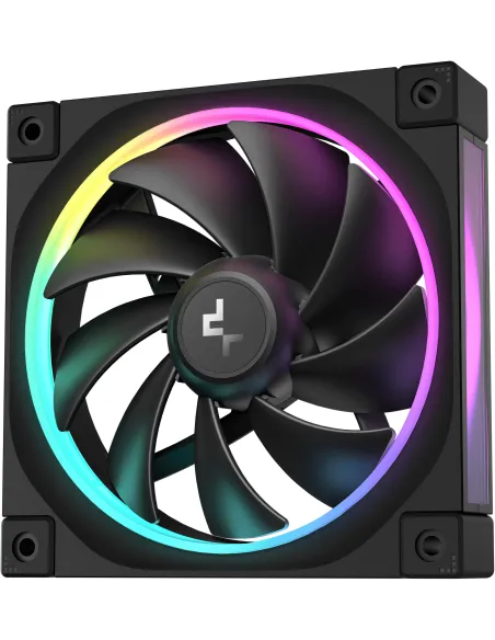 DeepCool FL12 aRGB Negro Ventilador de caja 120 mm ARGB PWM