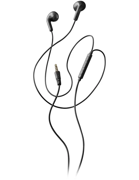 NGS Cross Flip Negros : in-ear con micrófono y jack 3,5 mm