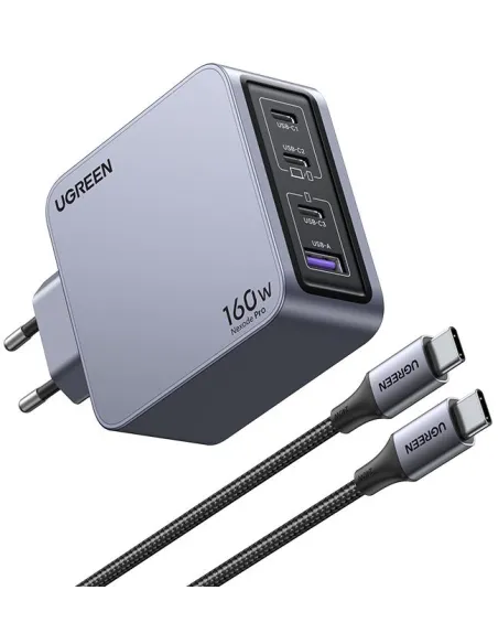 UGREEN Nexode Pro 160W GaN Charger with USB-C Cable